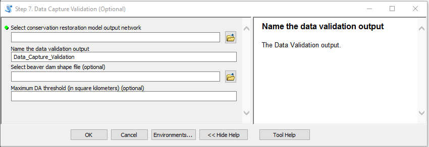 BRAT Data Capture Validation tool
